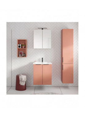 Brosse Toilettes Cerise, Une salle de bain cosy et design